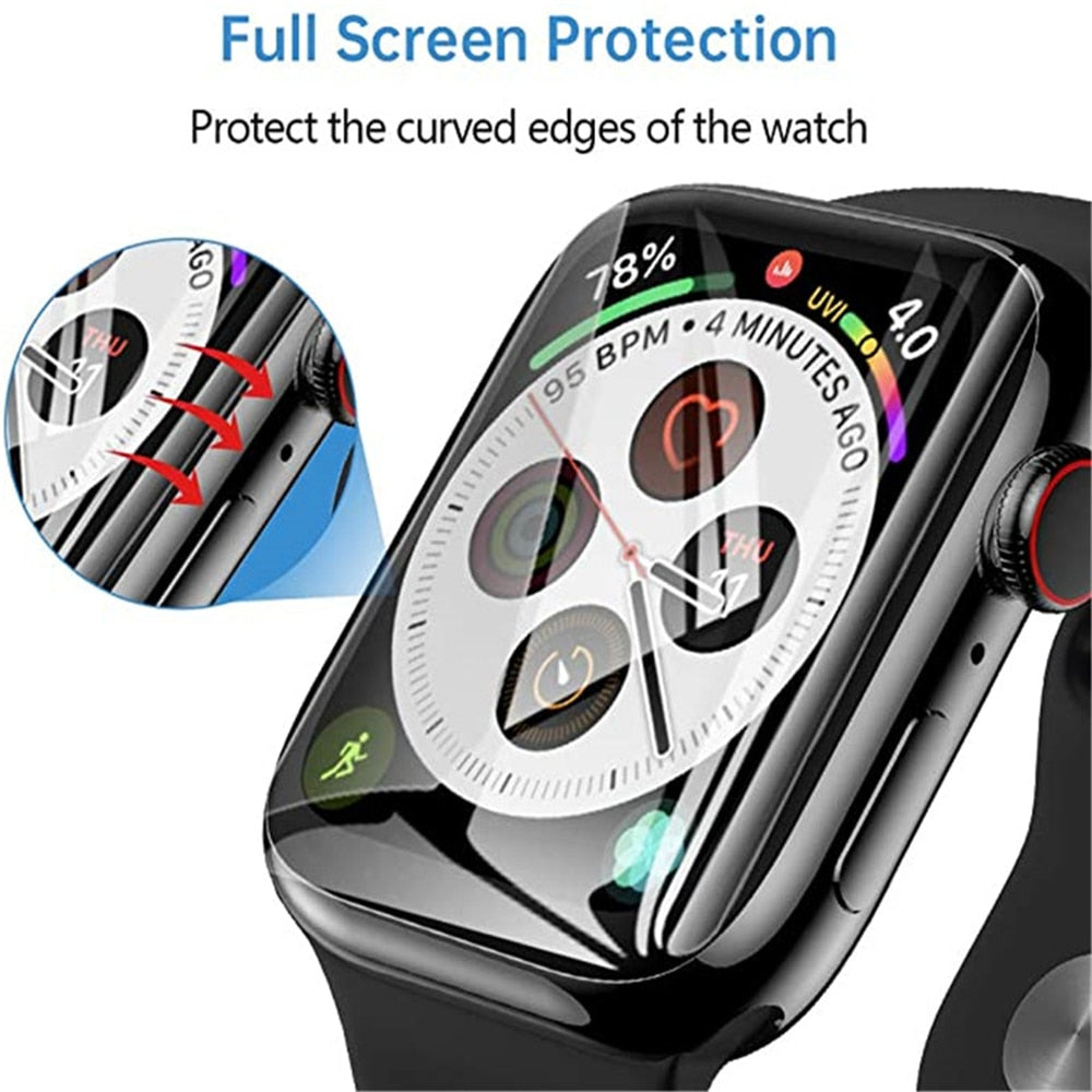 Apple Watch Full Protective Screen for Series 7 6  5 4 With Size 45MM 41MM 40MM 44MM