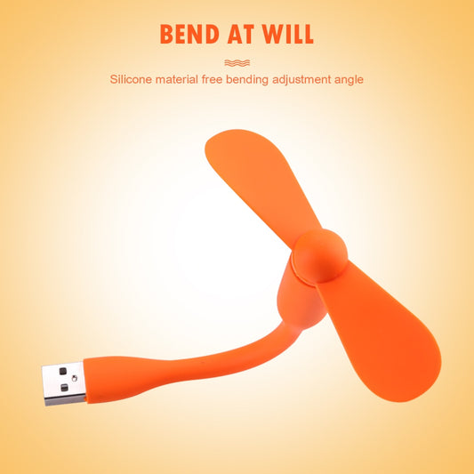 Creative USB Fan Mini Flexible Bendable USB Fan for Power Bank Laptop PC