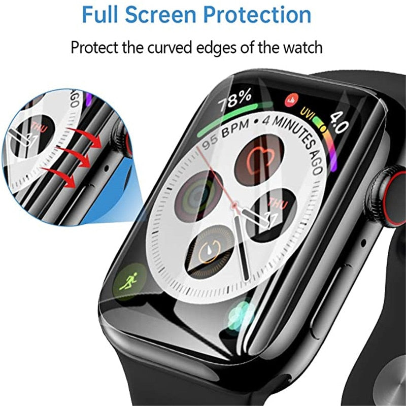 Apple Watch Full Protective Screen for Series 7 6  5 4 With Size 45MM 41MM 40MM 44MM