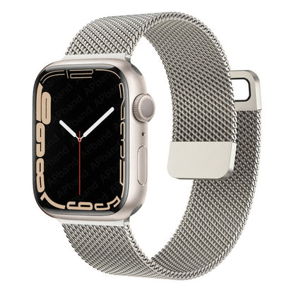 Apple watch Strap Band 44mm 40mm 38mm 42mm Accessories Magnetic Loop serie 3 4 5 6 se 7 45mm 41mm