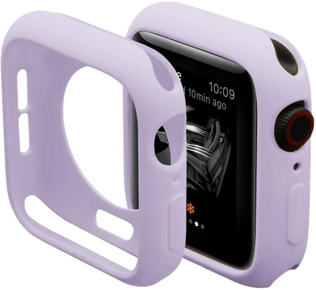 Apple Watch Soft Silicone Case for Series 7 6 5 4 3 With Size 45mm 42MM 38MM Cover Protection