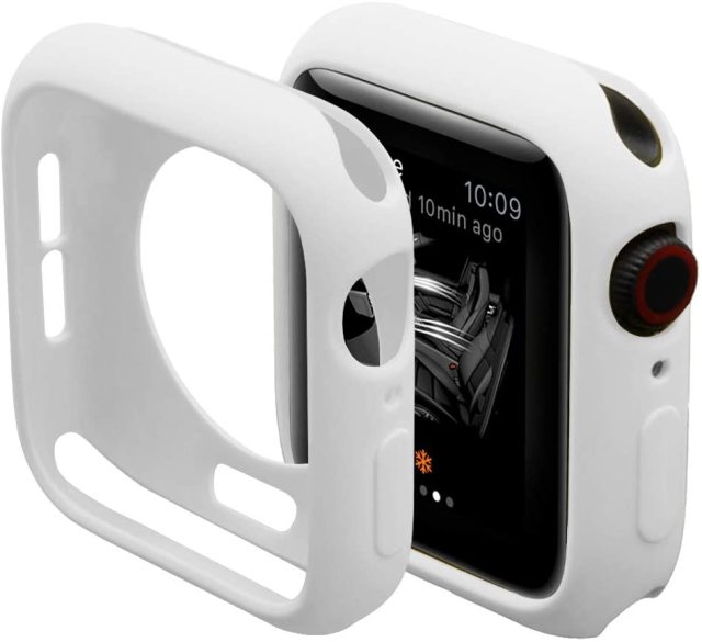 Apple Watch Soft Silicone Case for Series 7 6 5 4 3 With Size 45mm 42MM 38MM Cover Protection