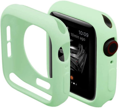 Apple Watch Soft Silicone Case for Series 7 6 5 4 3 With Size 45mm 42MM 38MM Cover Protection