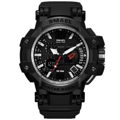 SMAEL Men Quartz Digital Watch Men‘s Sport Electronic Military Wrist watch Male