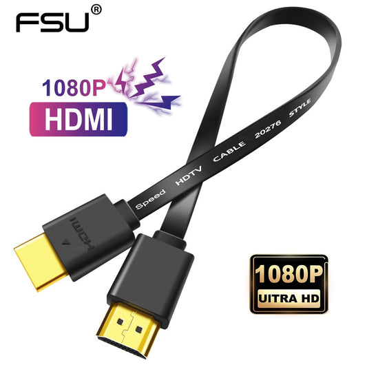 FSU HDMI-compatible Cable 1080P HDMI, 1.4 Cable for HDTV Cable HDMI-compatible 0.3m 1M 1.5M