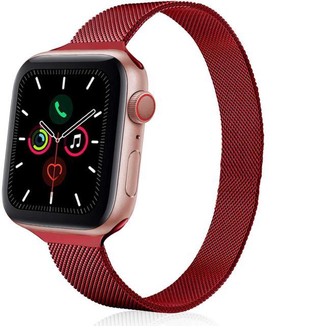 Apple watch Strap For band 44mm 40mm 38mm 42mm metal Magnetic Loop correa Accessories bracelet