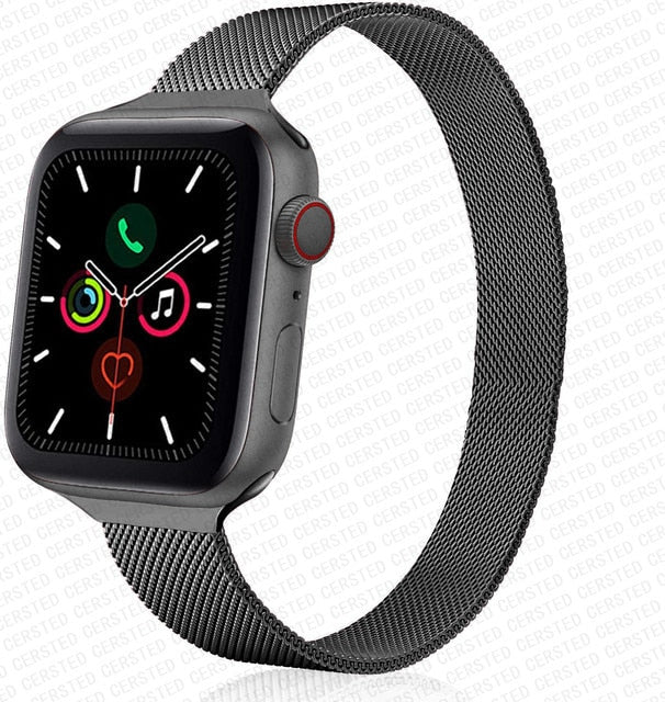 Apple watch Strap For band 44mm 40mm 38mm 42mm metal Magnetic Loop correa Accessories bracelet