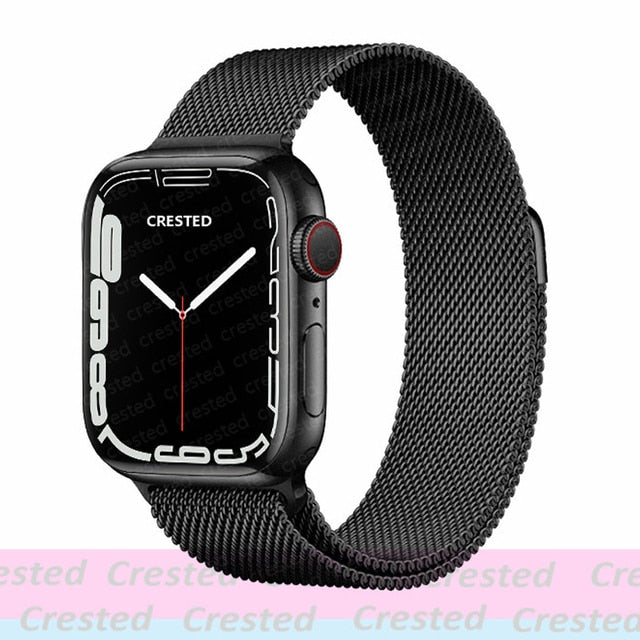 Apple watch Strap For band 44mm 40mm 38mm 42mm metal Magnetic Loop correa Accessories bracelet
