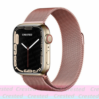Apple watch Strap For band 44mm 40mm 38mm 42mm metal Magnetic Loop correa Accessories bracelet