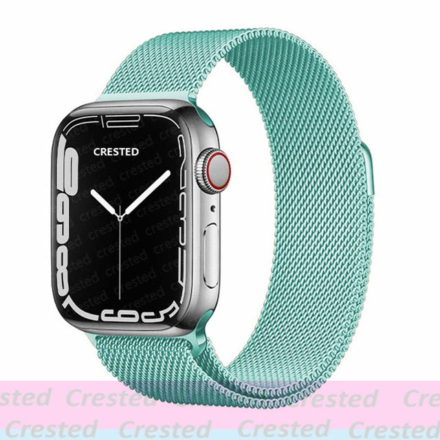 Apple watch Strap For band 44mm 40mm 38mm 42mm metal Magnetic Loop correa Accessories bracelet