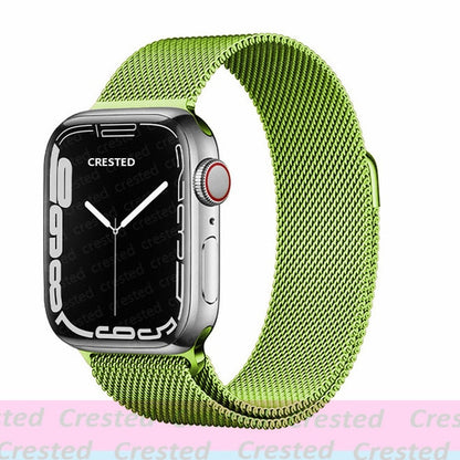 Apple watch Strap For band 44mm 40mm 38mm 42mm metal Magnetic Loop correa Accessories bracelet