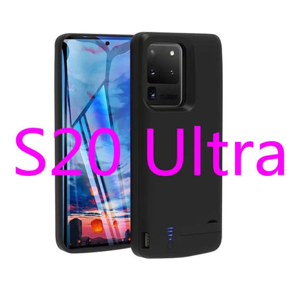 Power Case For Samsung Galaxy Note 20 Ultra 8 9 10 S8 S9 S10 S20 S21 Plus S10e