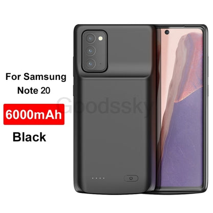 Power Case For Samsung Galaxy Note 20 Ultra 8 9 10 S8 S9 S10 S20 S21 Plus S10e