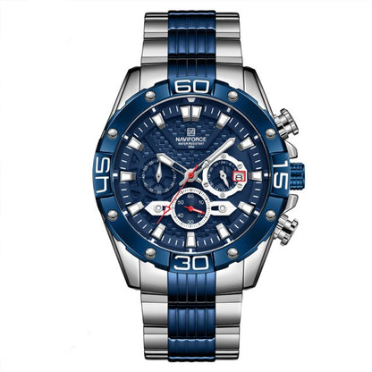 NAVIFORCE Men's Watches Top Luxury Brand Gold Business Quartz